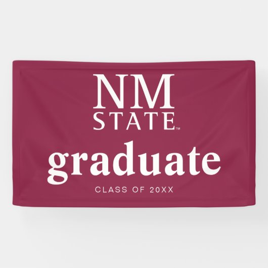 New Mexico State University Graduation 横断幕 (横)