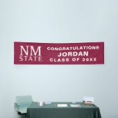 New Mexico State University Graduation 横断幕 (トレードショー)