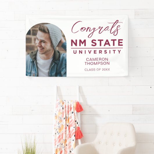 New Mexico State University Graduation 横断幕 (インサイチュ)