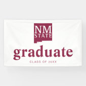 New Mexico State University Graduation 横断幕 (横)