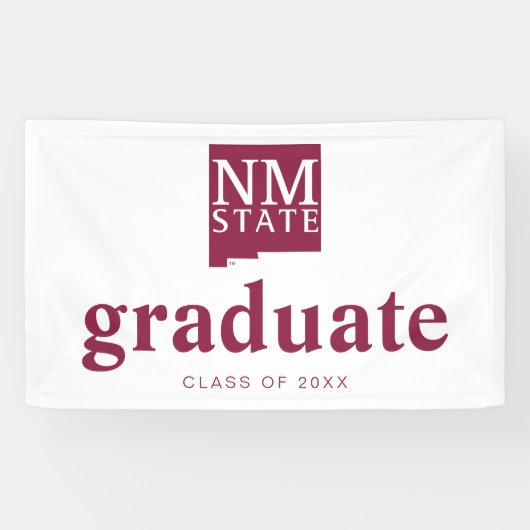 New Mexico State University Graduation 横断幕 (横)