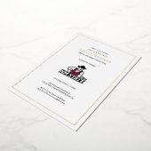 New Mexico State University Graduation 箔招待状 (回転した状態)