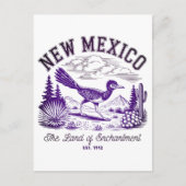 New Mexico The Land of Enchantment Est. 1912 ポストカード (正面)