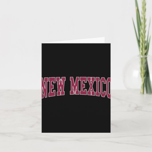 New Mexico - Throwback Design - Clic  カード (正面)