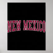 New Mexico - Throwback Design - Clic  ポスター (正面)