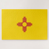 New Mexico (US State) Flag ジグソーパズル (横)