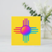 New Mexico Zia Sun  招待状 (スタンド正面)