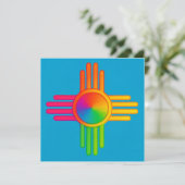 New Mexico Zia Sun Neon 招待状 (スタンド正面)
