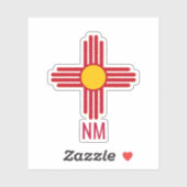 New Mexico Zia symbol シール (シート)