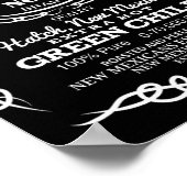 New Mexico's Old No. 1 Hatch Green Chile Novelty D ポスター (角)