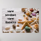 "New Mindset" Positive Quotes "Poster" ポスター (正面)