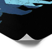 New Minnesota State Flag Bear  ポスター (角)