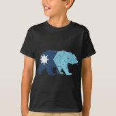 New Minnesota State Flag Bear  Tシャツ (正面)
