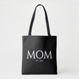 New Mom Gift Mom Established  トートバッグ