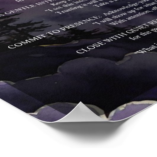 New Moon Ritual Pagan Prayer Book of shadows ポスター (角)