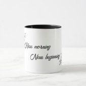 New Morning, New Beginning | Spring Inspirational  マグカップ (中央)