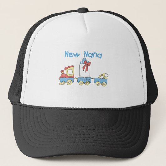 New Nana – 電車のTシャツとギフト キャップ (正面)