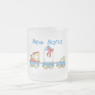 New Nana – 電車のTシャツとギフト フロストグラスマグカップ