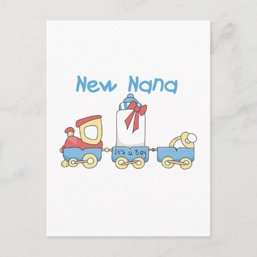 New Nana – 電車のTシャツとギフト ポストカード (正面)