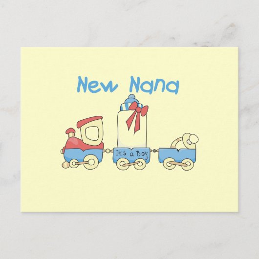 New Nana – 電車のTシャツとギフト ポストカード (正面)
