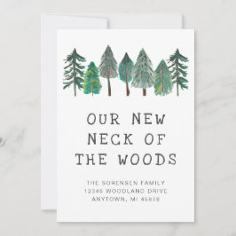 New Neck of the Woods家族の写真の移動 案内状