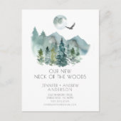 New Neck of the Woods新しいアドレスのポストカード 案内ポストカード (正面)