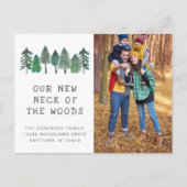 New Neck of the Woods Photo Moving Announcement ポストカード (正面)