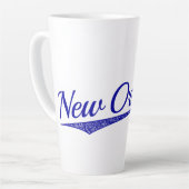 New Orleans カフェラテマグ (左アングル)