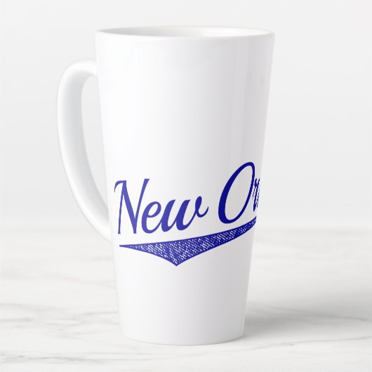 New Orleans カフェラテマグ (左アングル)