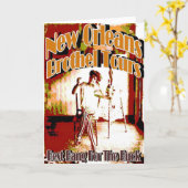 New Orleans Brothel Tours カード (黄色い花)