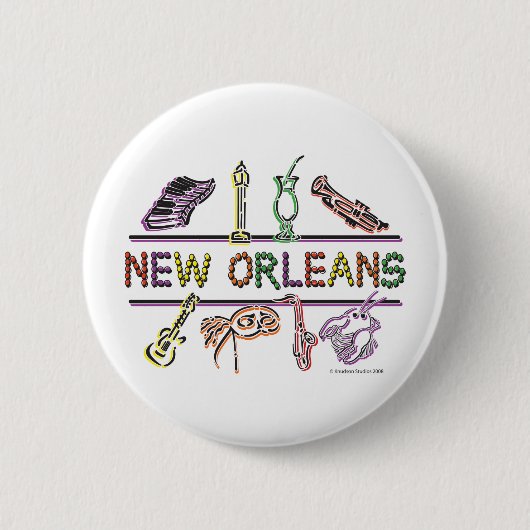 New-Orleans-ICONS – コピー 缶バッジ (正面)
