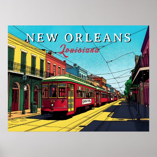 New Orleans Inspired Urban Art ポスター (正面)