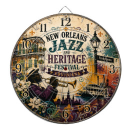 New Orleans Jazz and Heritage Festival Louisiana ダーツボード