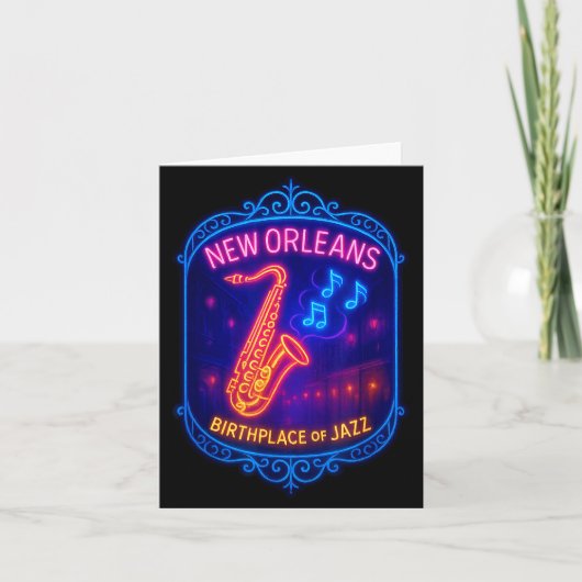 New Orleans, Louisiana, Birthplace Of Jazz  カード (正面)