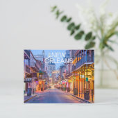 New Orleans Louisiana Bourbon Street Night ポストカード (スタンド正面)