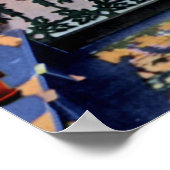 New Orleans Louisiana French Quarter Balcony Scene ポスター (角)