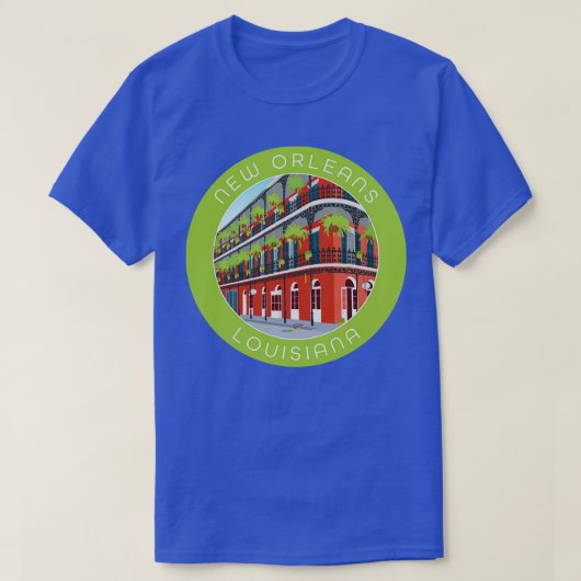 New Orleans Louisiana Tシャツ – 1 (デザイン正面)