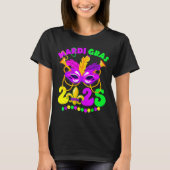 New Orleans Mardi Gras 2025 Funny Fleur De Lis New Tシャツ (正面)