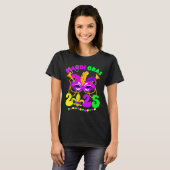 New Orleans Mardi Gras 2025 Funny Fleur De Lis New Tシャツ (正面フル)