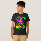 New Orleans Mardi Gras 2025 Funny Fleur De Lis New Tシャツ (正面フル)
