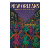 New Orleans – Mardi Gras Magic ポスター (正面)