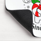 New Orleans Mr Bingle Christmas Tradition Snowman  マウスパッド (コーナー)