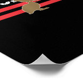 New Orleans Native Pelican Local Standard New Orle ポスター (角)