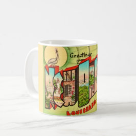 New Orleans Postcard Mug コーヒーマグカップ
