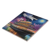 New Orleans Steamboat Riverboat Boat Night Cruise タイル (側面)