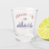 New Orleans Travel Collectible Shot Glass ショットグラス (裏面)