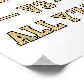 New Orleans Vs All Y'all - Throwback Design - Clic ポスター (角)