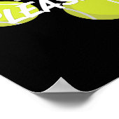 New Please Funny Tennis  ポスター (角)