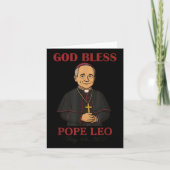 New Pope 2025 God Bless Pope Leo Xiv May 8th 2025  カード (正面)