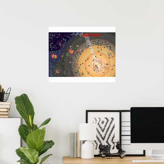 New PosterMap, 3rd Edition High Frontier, 2015年11月 ポスター (ホームオフィス)